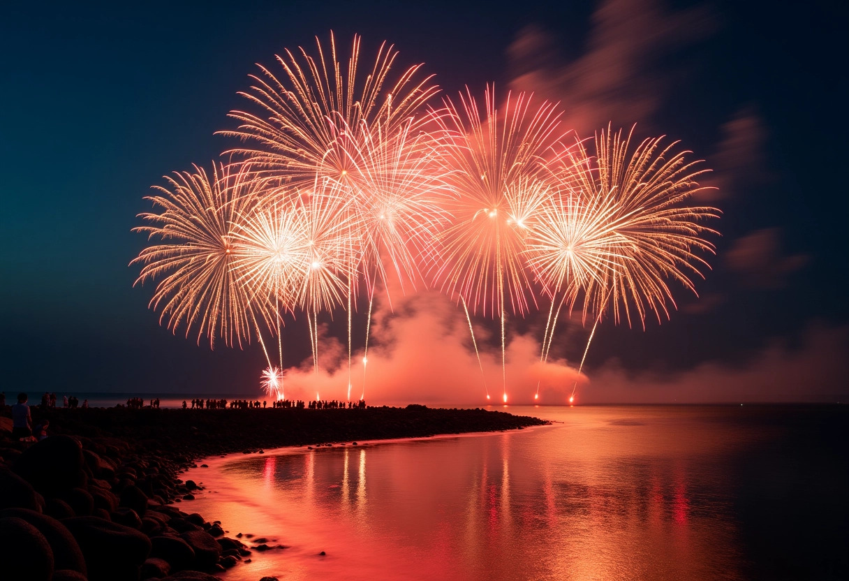 feu d artifice  île d oléron